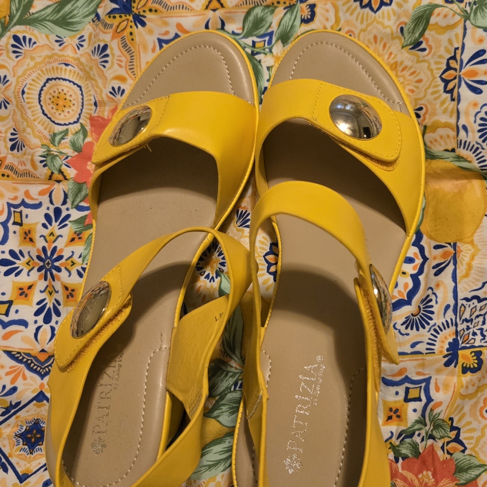 Patrizia Yellow Women's Sandals